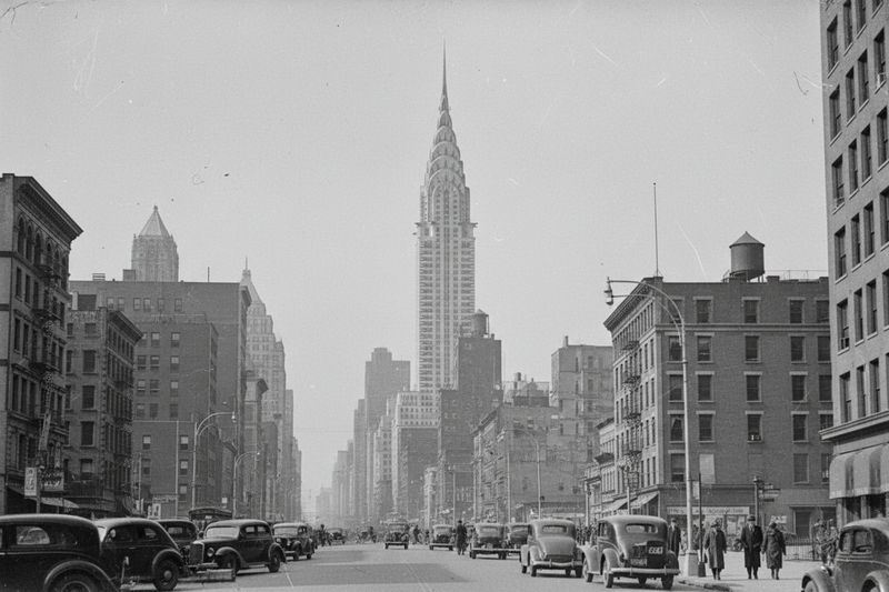 Nueva York vintage - Edificio Chrysler años 30